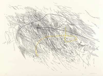 Sapphic Strophe 2 - Signed Print by Julie Mehretu 2011 - MyArtBroker