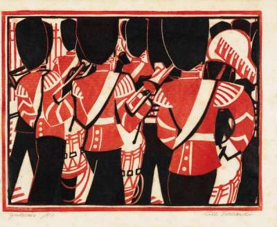 Guards - Signed Print by Lill Tschudi 1936 - MyArtBroker