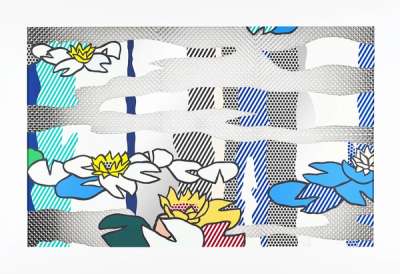 Water Lily Pond With Reflections - Signed Print by Roy Lichtenstein 1992 - MyArtBroker