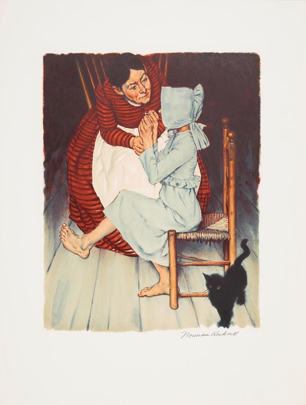 Norman Rockwell My Hand Shook (Signed Print) 1977 | MyArtBroker