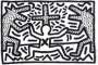 Keith Haring: Plate IV, Untitled 1 - 6 - Signed Print