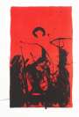 Robert Motherwell: Burning Sun - Signed Print