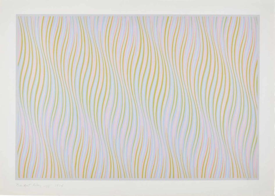 Rose Riley Artist Bridget Riley Untitled (Rose) (Signed Print) 1978 | MyArtBroker