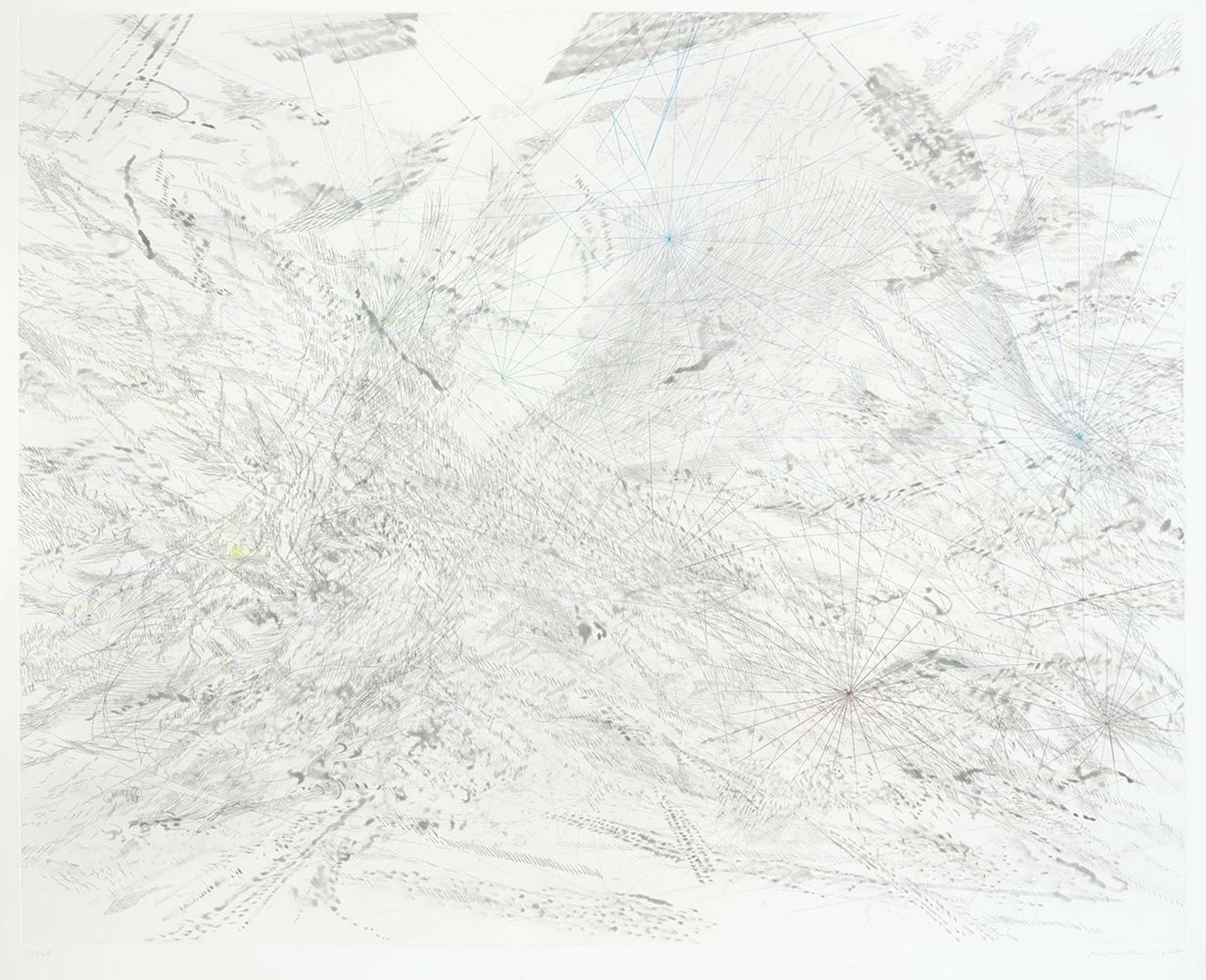 Unclosed - Signed Print by Julie Mehretu 2007 - MyArtBroker