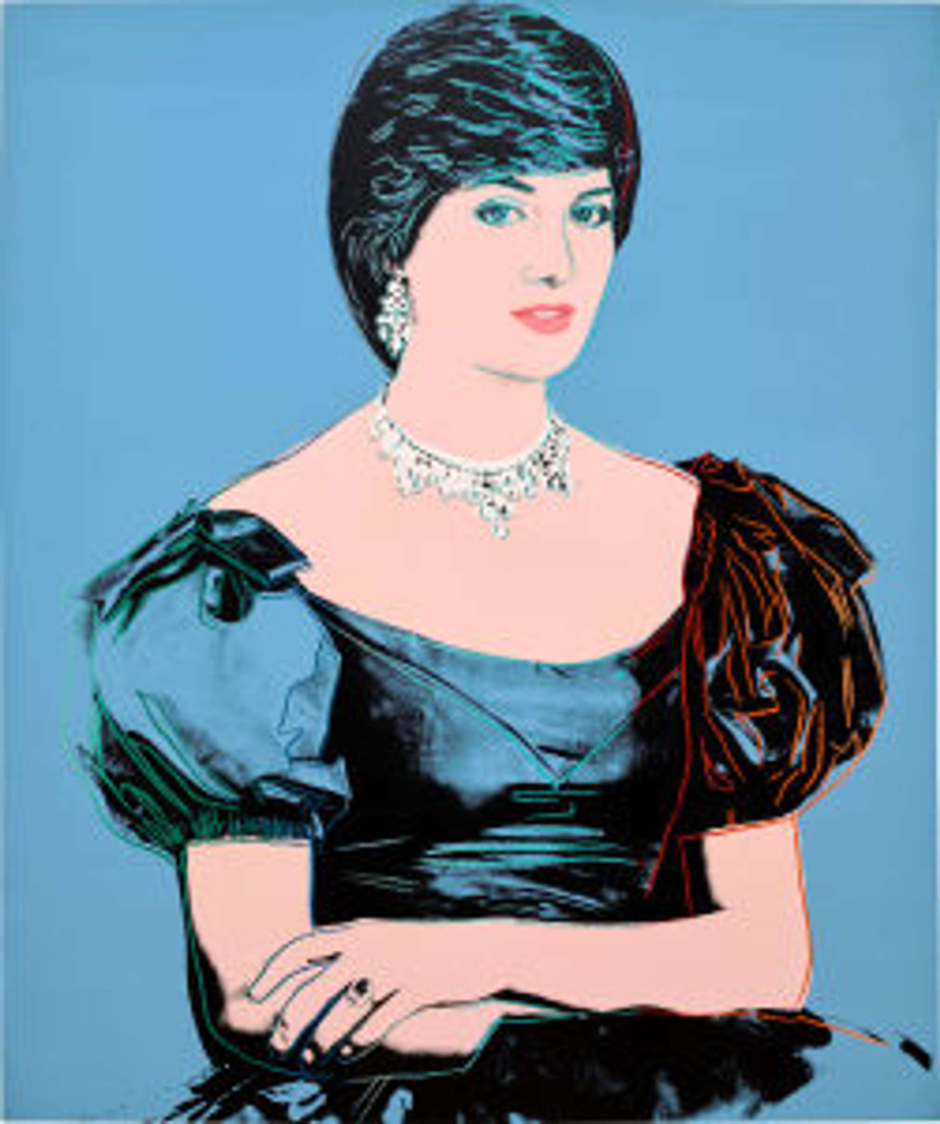 Portrait of Princess Diana by Andy Warhol  - Phillips 2024