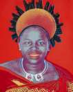 Queen Ntombi Twala Of Swaziland (F. & S. II.349) - Signed Print