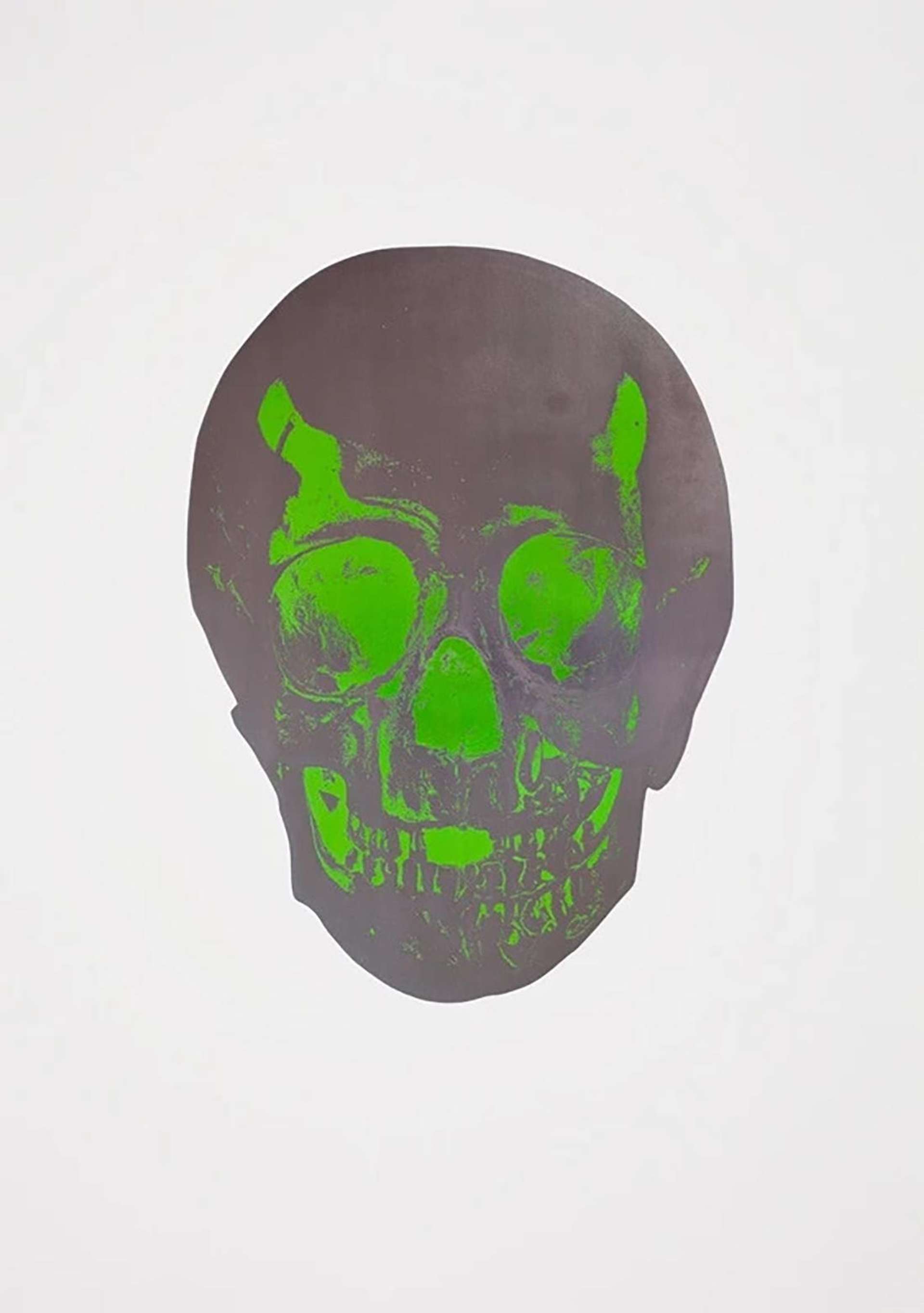 The Dead (gunmetal, lime green) - Signed Print by Damien Hirst 2009 - MyArtBroker