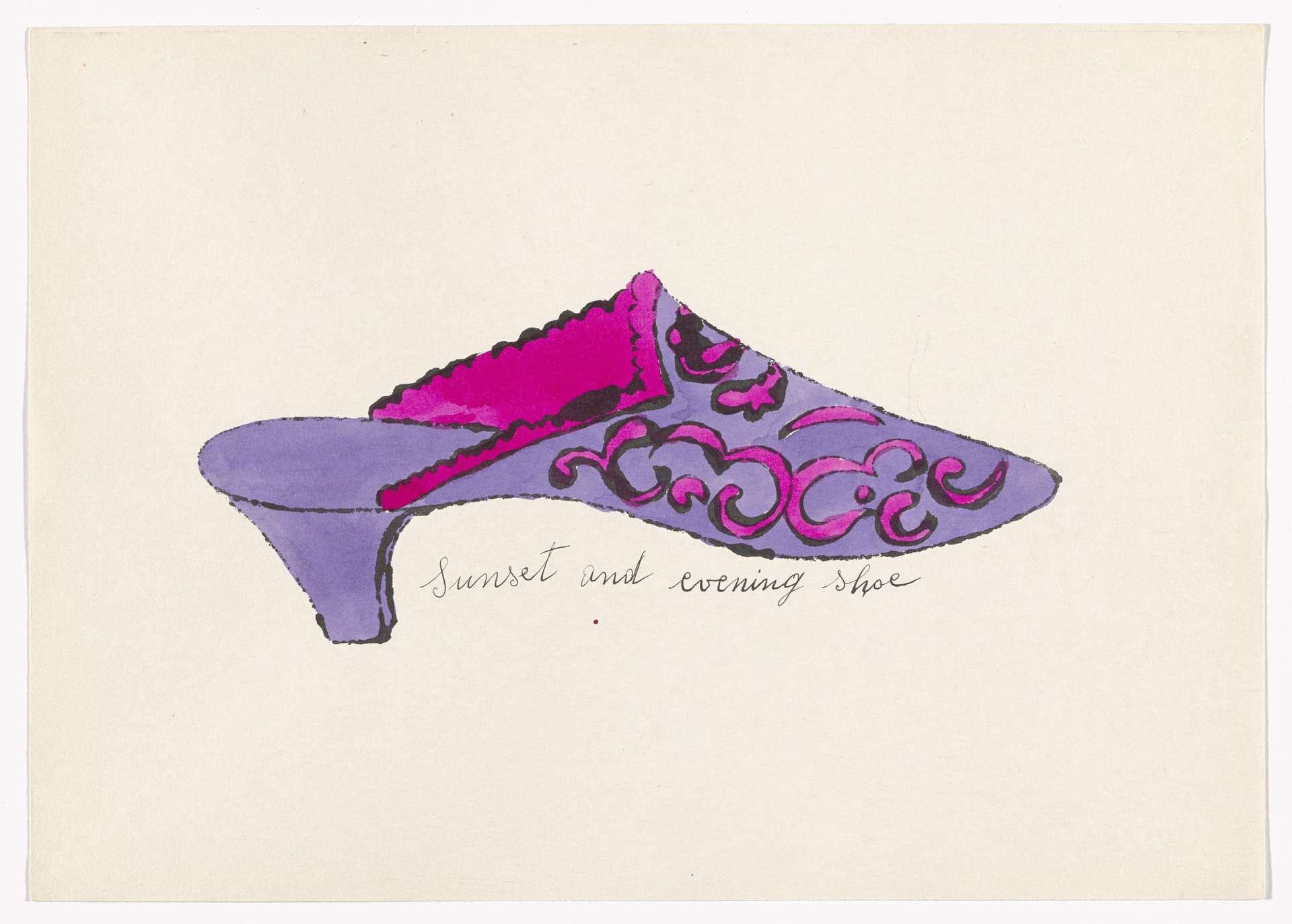 Untitled from À La Recherche Du Shoe Perdu by Andy Warhol