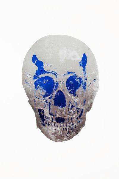 The Dead (silver gloss, Westminster blue) - Signed Print by Damien Hirst 2009 - MyArtBroker