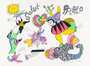 Niki de Saint Phalle: Salut Picasso - Signed Print
