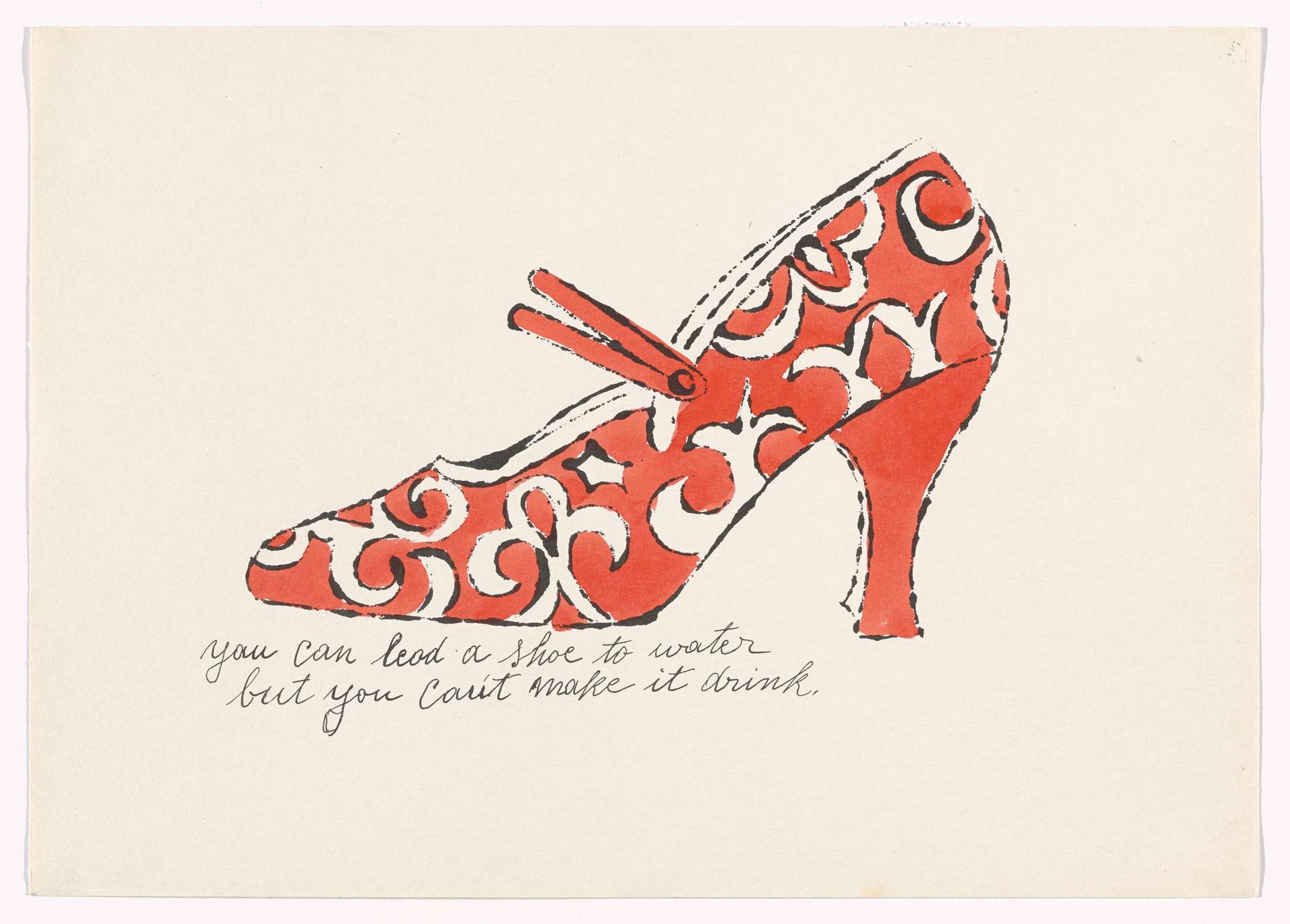 Untitled from À La Recherche Du Shoe Perdu by Andy Warhol