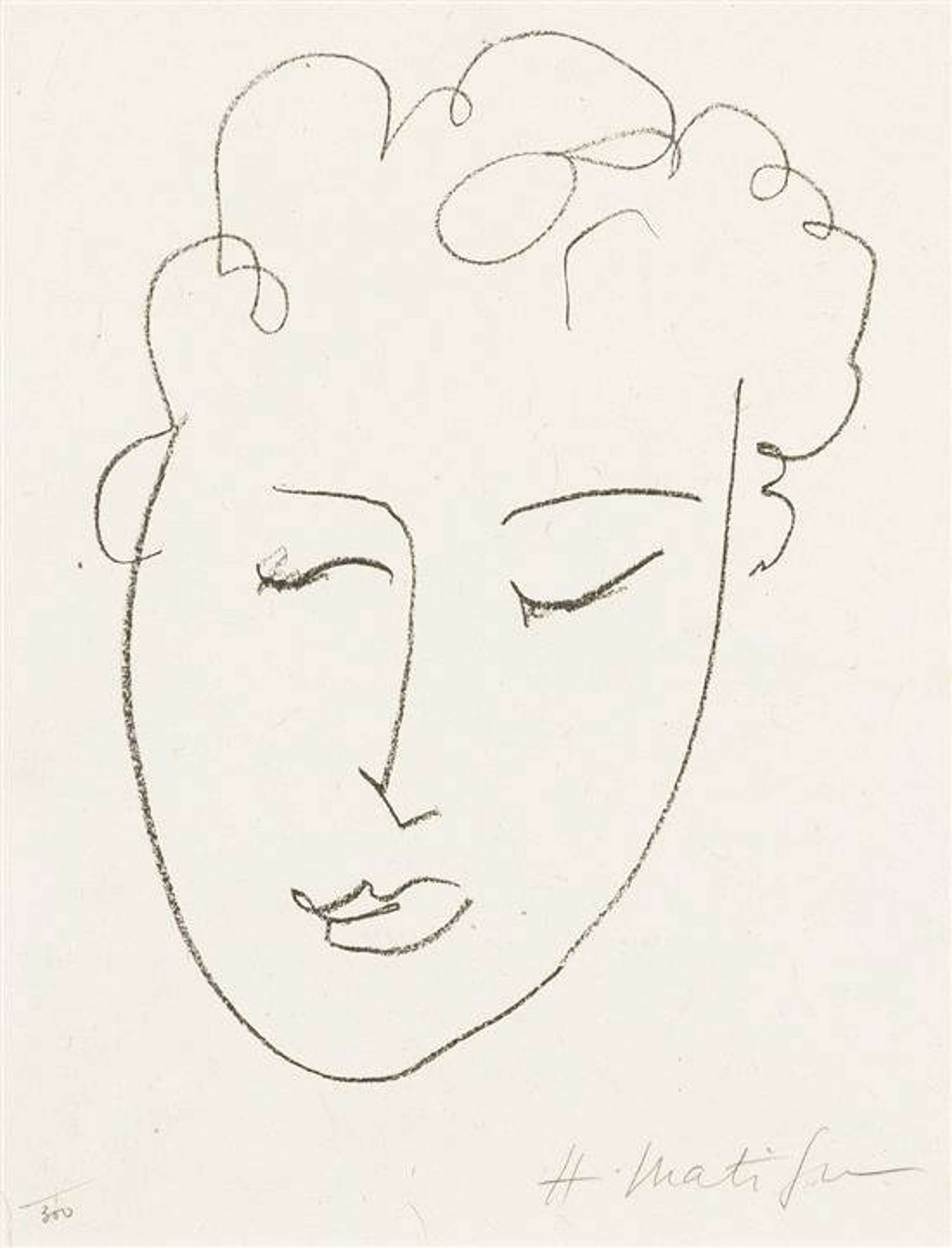 Jules Romains - undefined by Henri Matisse 1948 - MyArtBroker