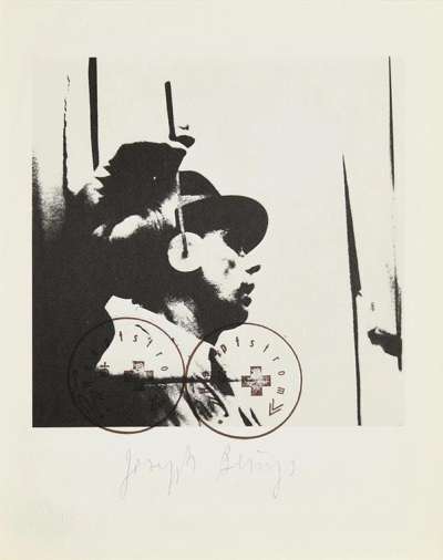 The Sense Of The Hearing - Signed Print by Joseph Beuys 1974 - MyArtBroker