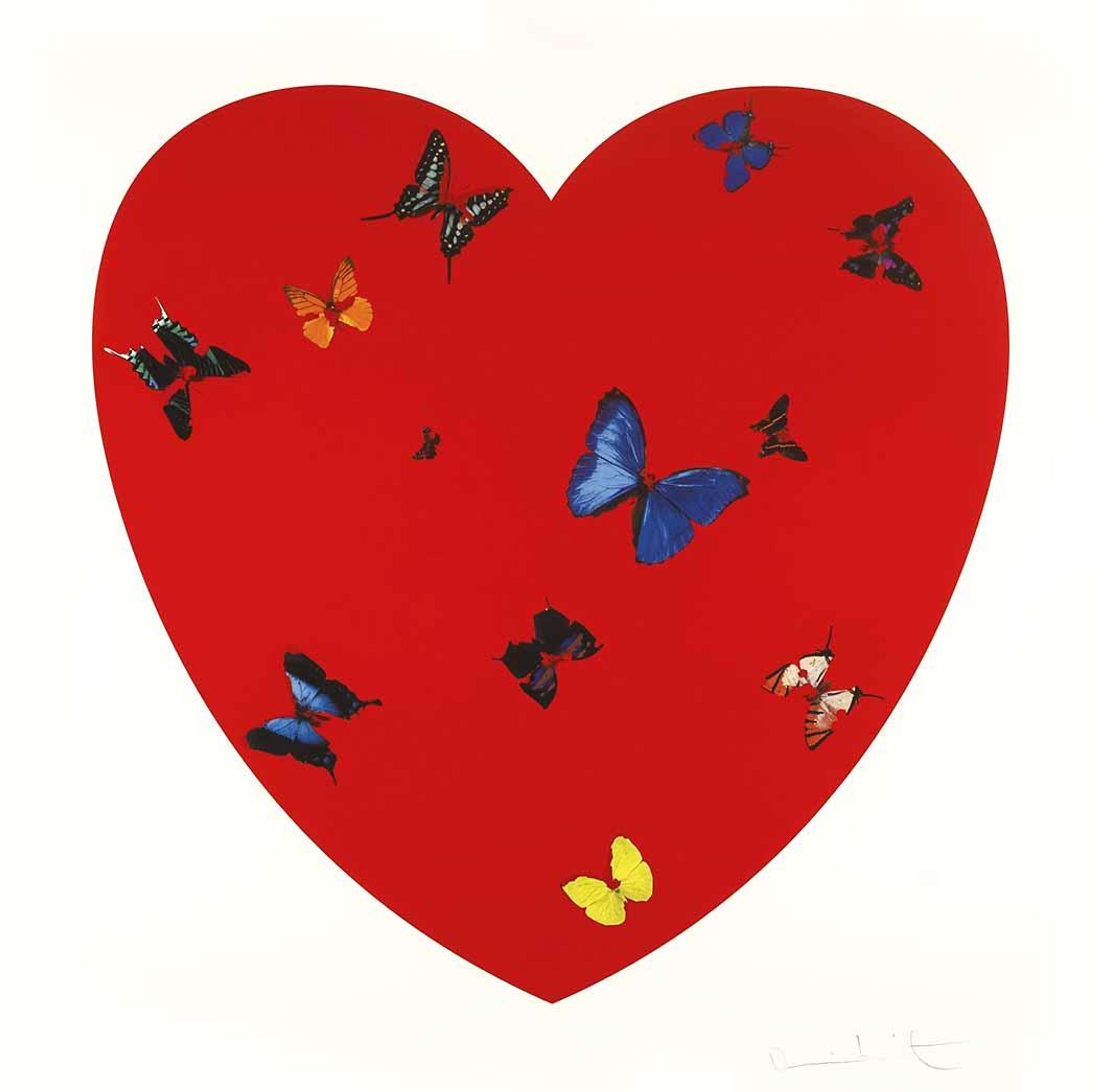 All You Need Is Love Love Love by Damien Hirst - MyArtBroker 