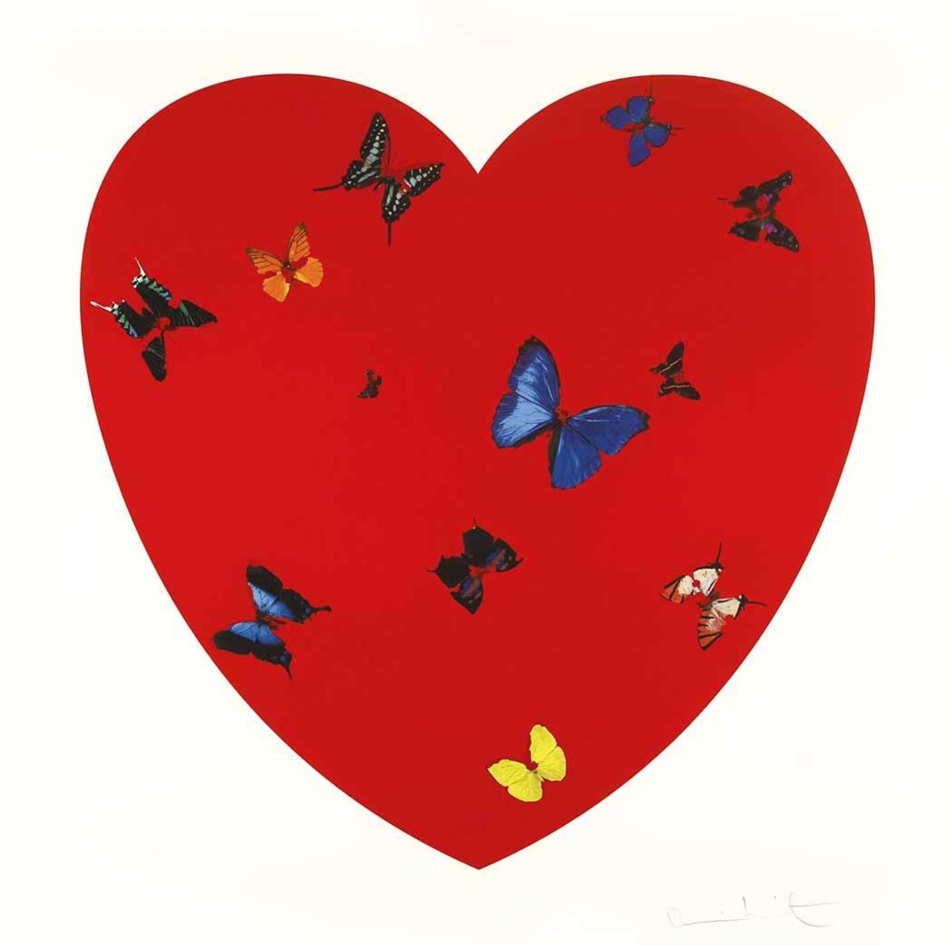 All You Need Is Love Love Love - Signed Print by Damien Hirst 2009 - MyArtBroker