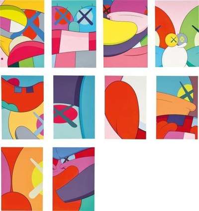 No Reply (complete set) - Signed Print by KAWS 2015 - MyArtBroker