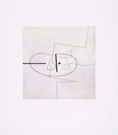 Images On The Wall B - Signed Print by Victor Pasmore 1992 - MyArtBroker