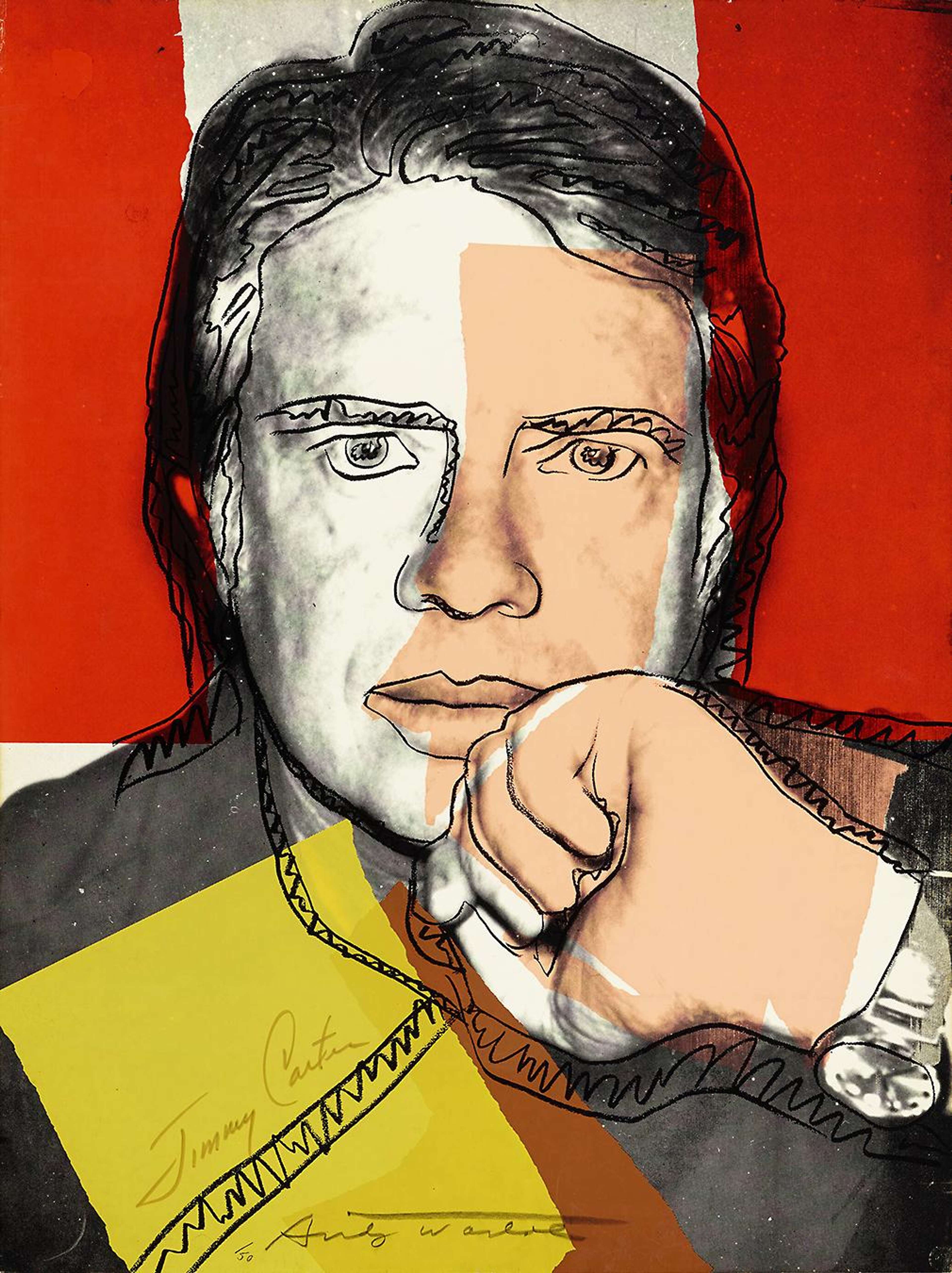 Jimmy Carter I (F. & S. II.150) - Signed Print by Andy Warhol 1976 - MyArtBroker