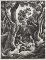 Thomas Hart Benton: Jessie And Jake - Signed Print