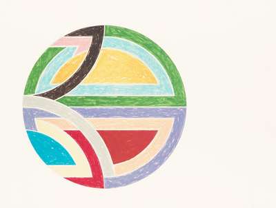 Frank Stella: Sinjerli Variation I - Signed Print