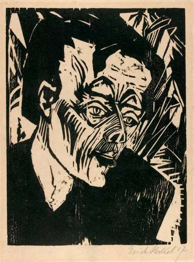 Roquairol - Signed Print by Erich Heckel 1917 - MyArtBroker