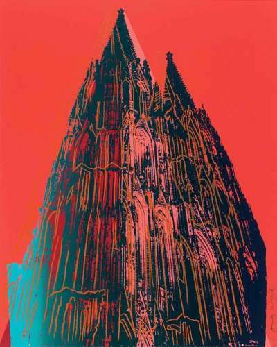 Andy Warhol: Cologne Cathedral (F. & S. II.361) - Signed Print