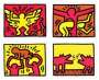 Keith Haring: Pop Shop IV (complete set) - Signed Print