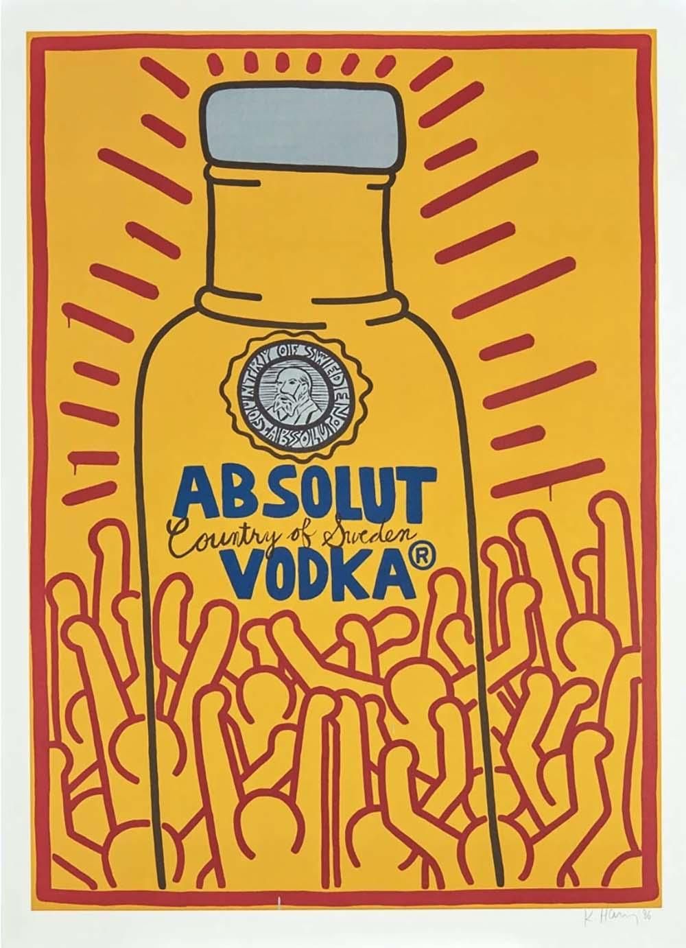 Keith Haring Absolut Haring (Signed Print) 1986 | For Sale