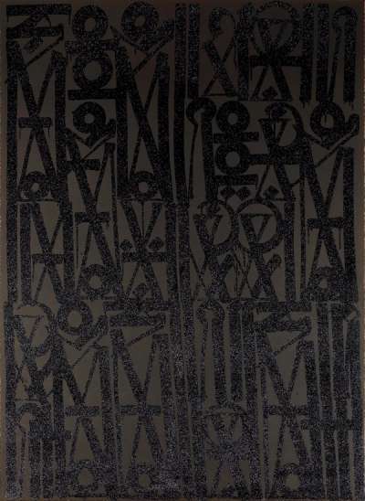 Black On Blast - Signed Print by RETNA 2022 - MyArtBroker