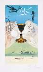 Salvador Dali: Ace Of Cups - Signed Print