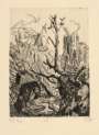 Otto Dix: Abandoned Position Near Neuville - Signed Print