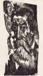 Ernst Ludwig Kirchner: Kopf Ludwig Schames - Signed Print