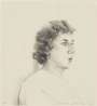 David Hockney: Small Head Of Gregory - Signed Print