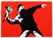 Love Is In The Air (Flower Thrower) - Unsigned Print