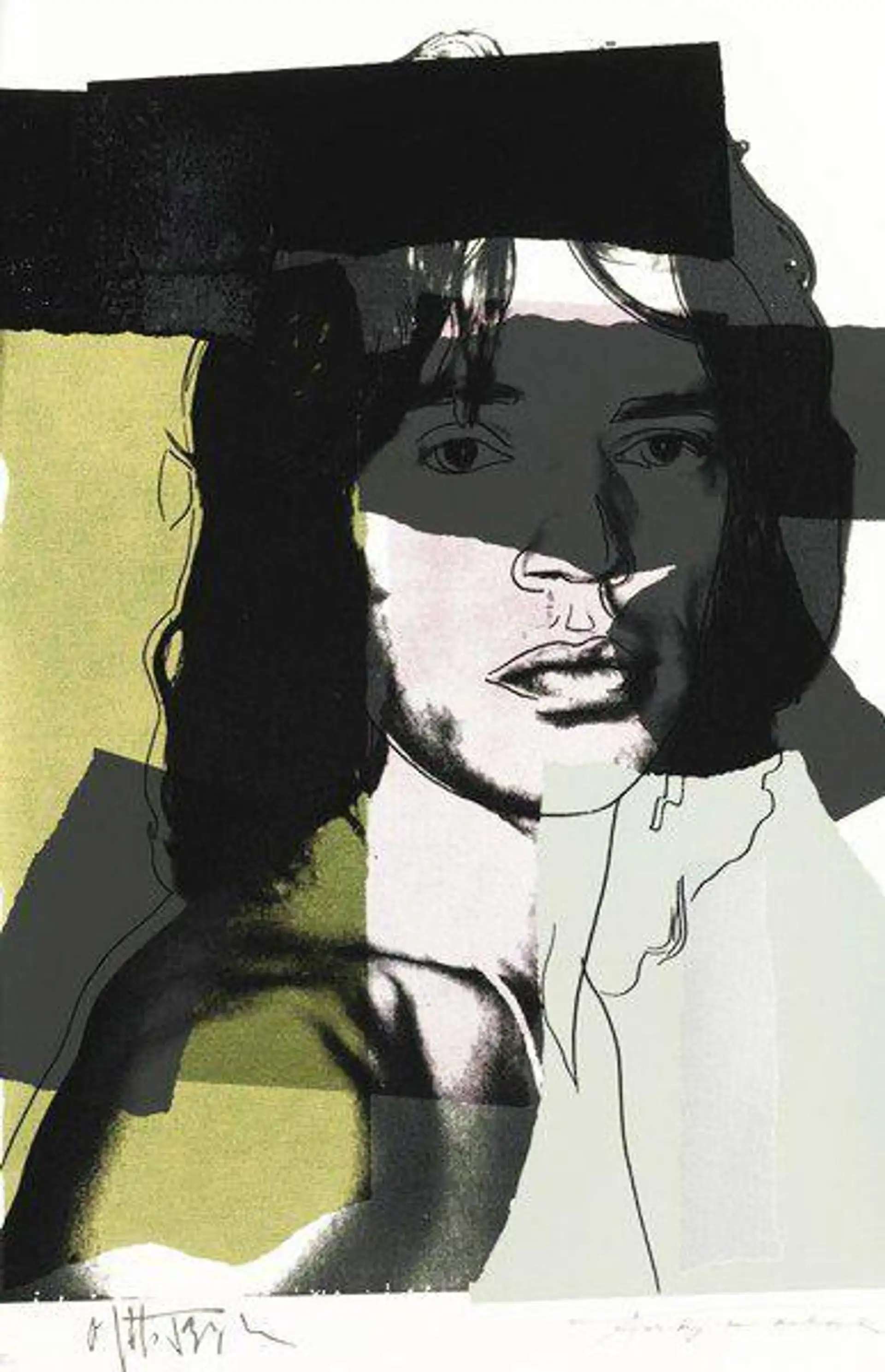 Mick Jagger (F. & S. II.145) by Andy Warhol