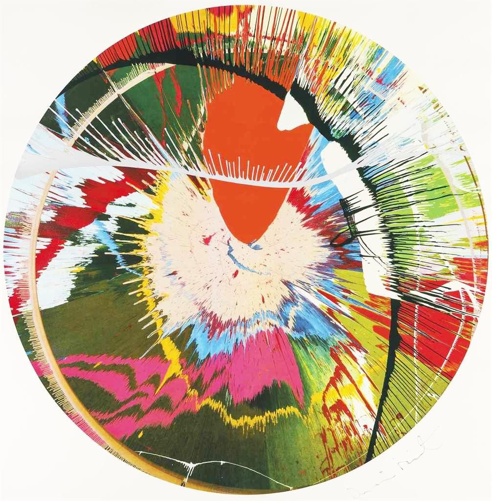 Damien Hirst Beautiful, Galactic, Exploding (Signed Print) 2001