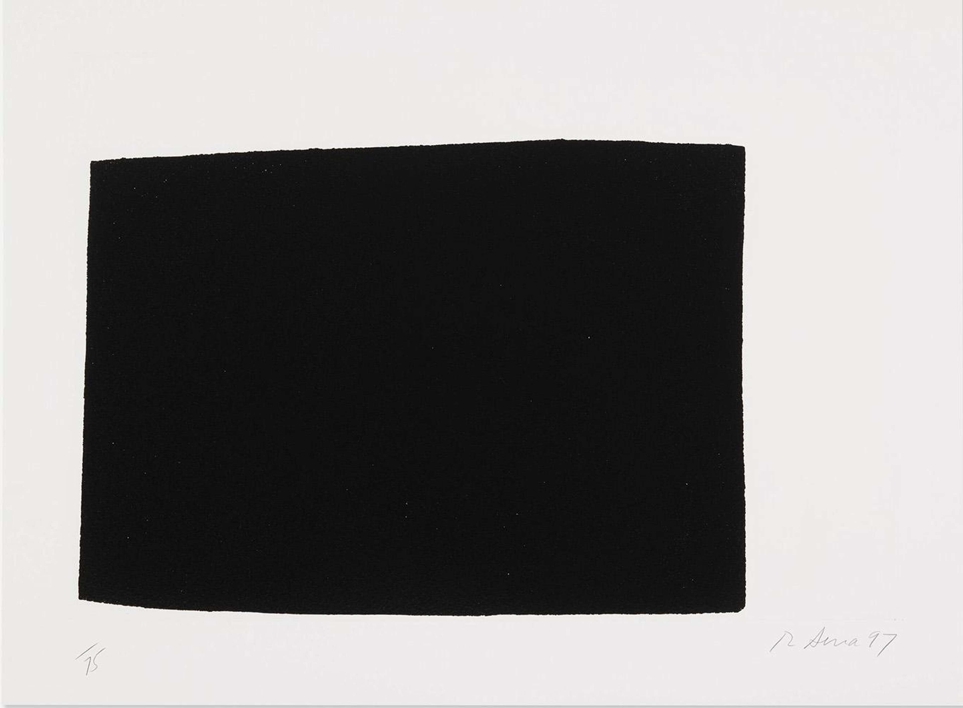 Schlaun - Signed Print by Richard Serra 1997 - MyArtBroker