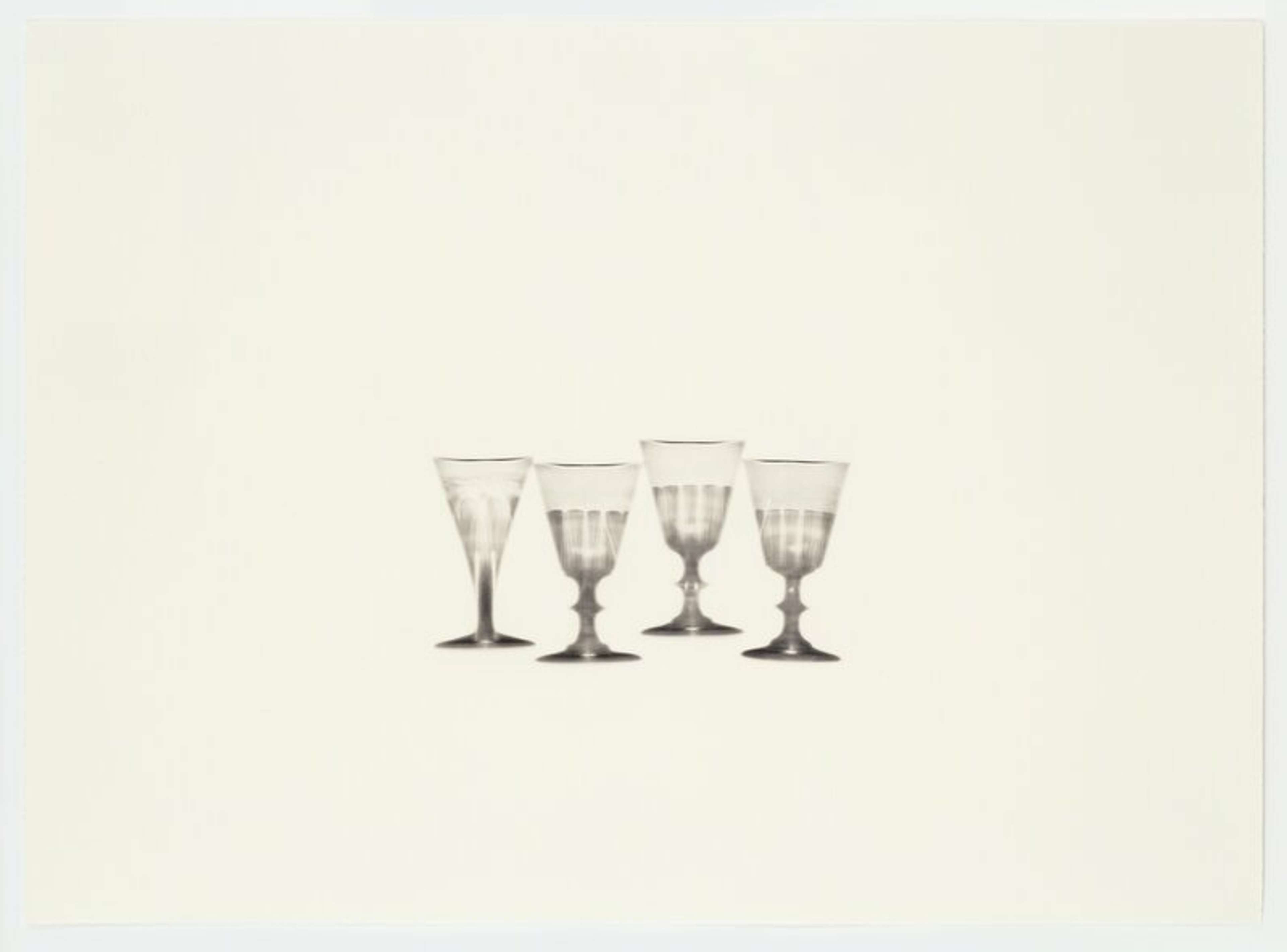 Fox Talbot's Articles Of Glass (Four Glasses) - Signed Print by Cornelia Parker 2016 - MyArtBroker