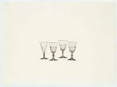 Fox Talbot's Articles Of Glass (Four Glasses) - Signed Print by Cornelia Parker 2016 - MyArtBroker