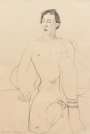 David Hockney: Gregory With Gym Socks - Signed Print