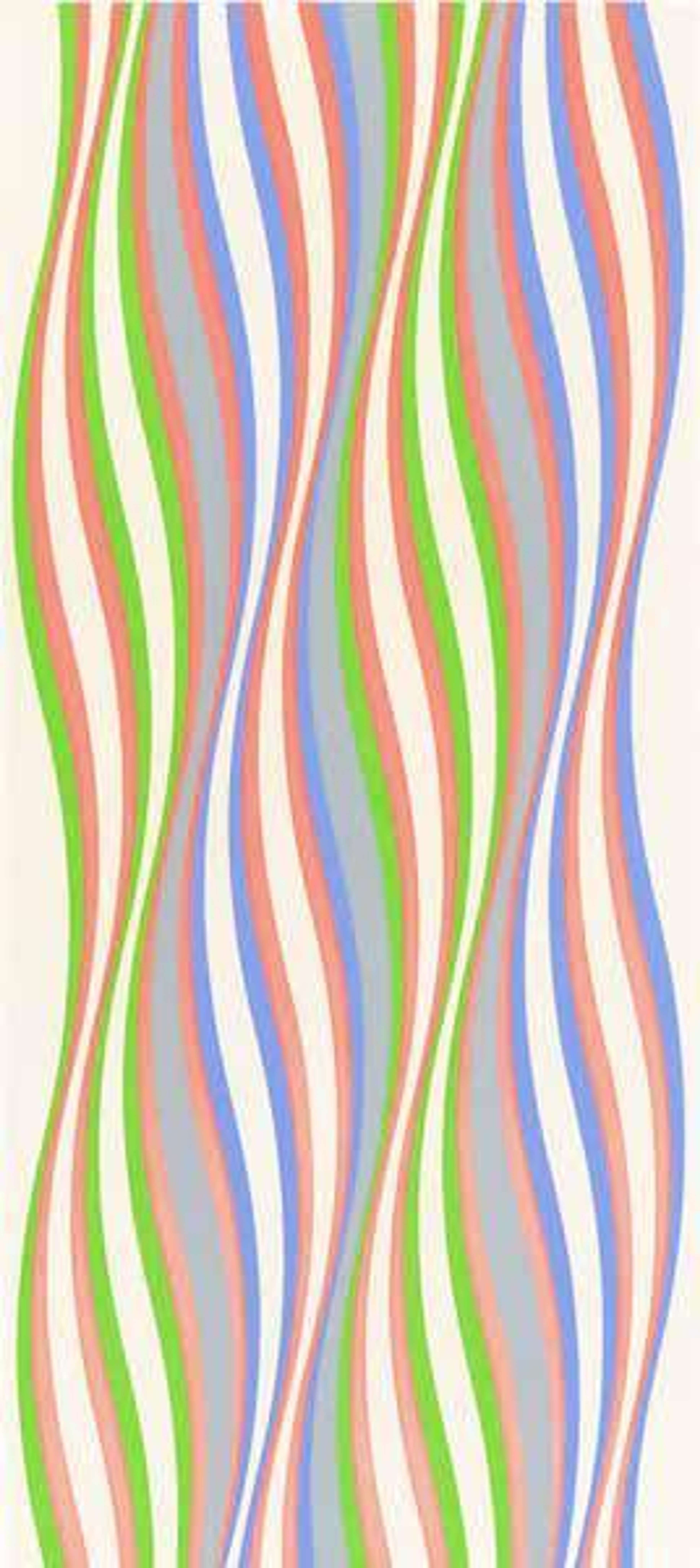 Red Dominance - Signed Print by Bridget Riley 1977 - MyArtBroker