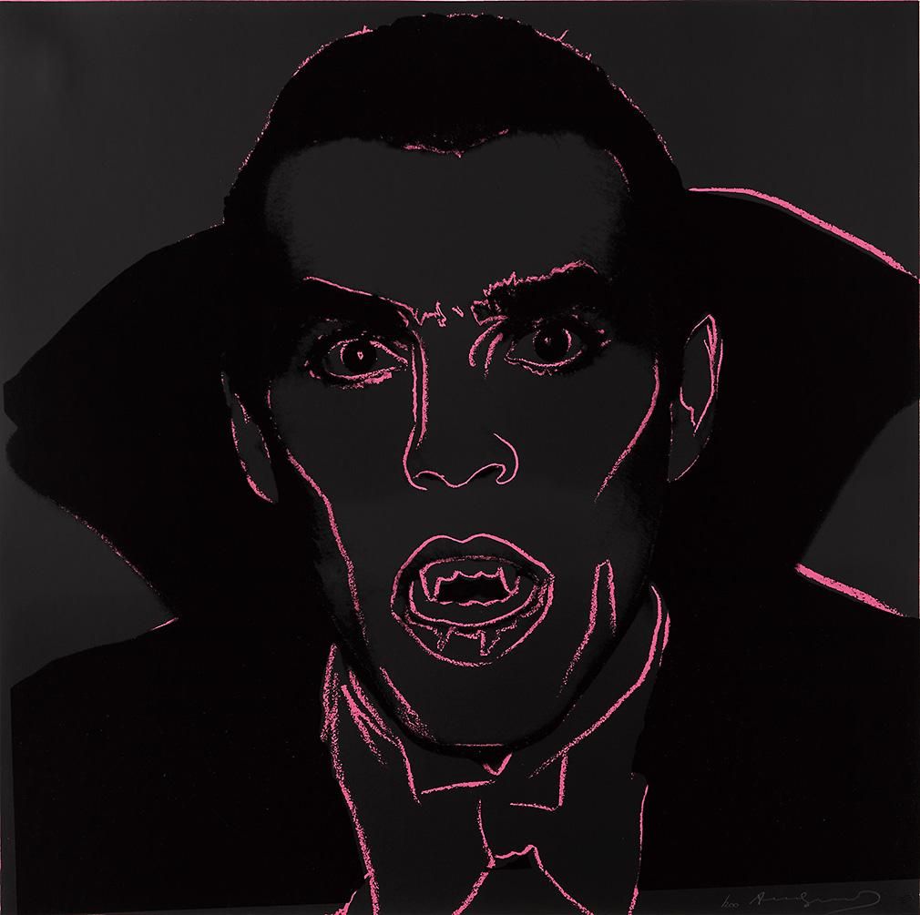 A*a様 Andy Warhol　大型　リトグラフ　魔女　限定2,400部 　ウ Dracula (F. & S. II.264) Signed Print by Andy Warhol | MyArtBroker