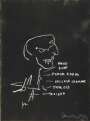 Jean-Michel Basquiat: Anatomy, Thyroid - Signed Print