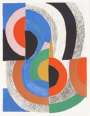 Sonia Delaunay: Hippocampe - Signed Print