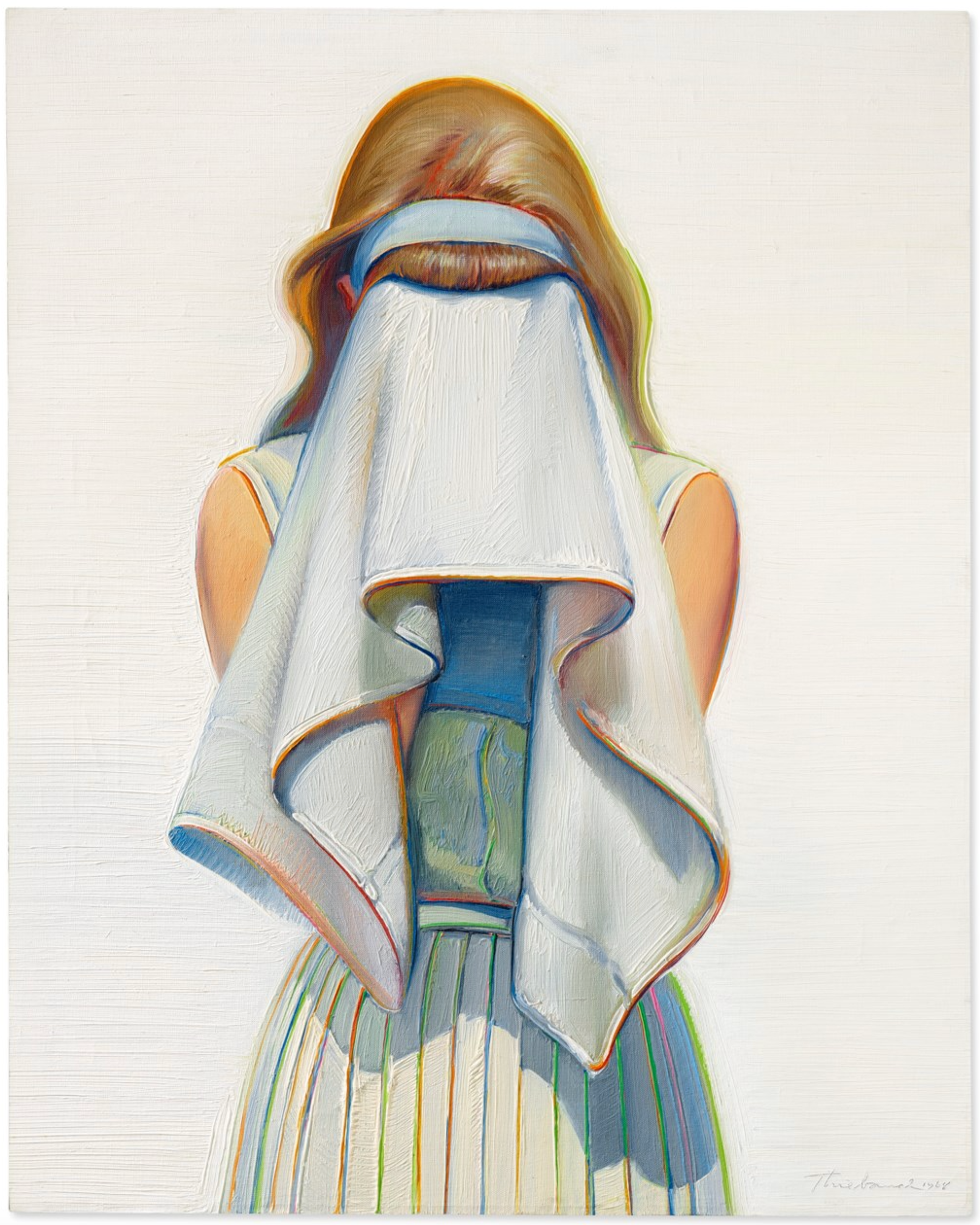 Toweling Off by Wayne Thiebaud - Christie's 