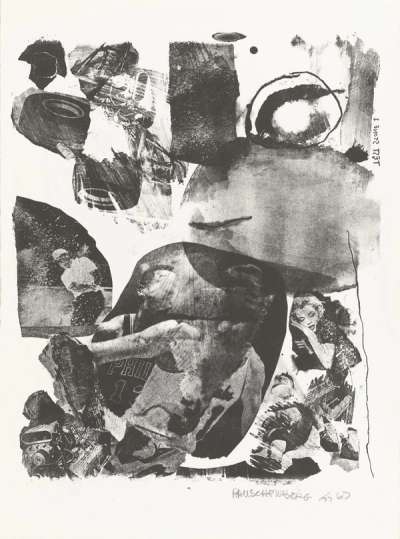 Test Stone 1 - Signed Print by Robert Rauschenberg 1967 - MyArtBroker
