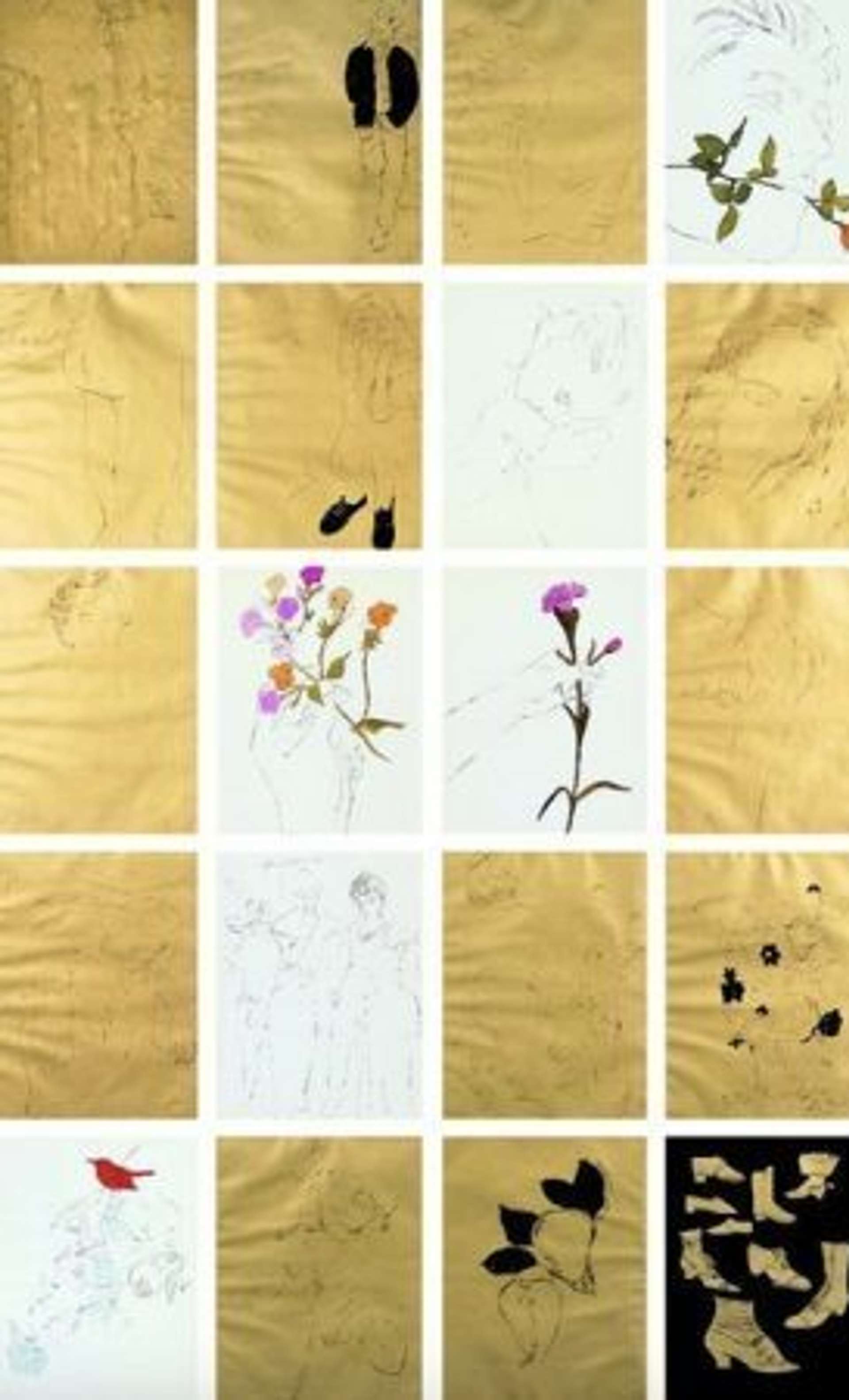 A Gold Book (F. & S. IV.106-124) by Andy Warhol