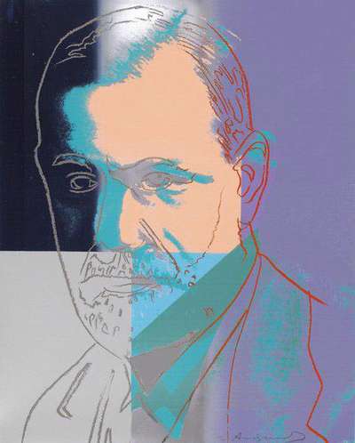 Sigmund Freud (F. & S. II.235) - Signed Print by Andy Warhol 1980 - MyArtBroker