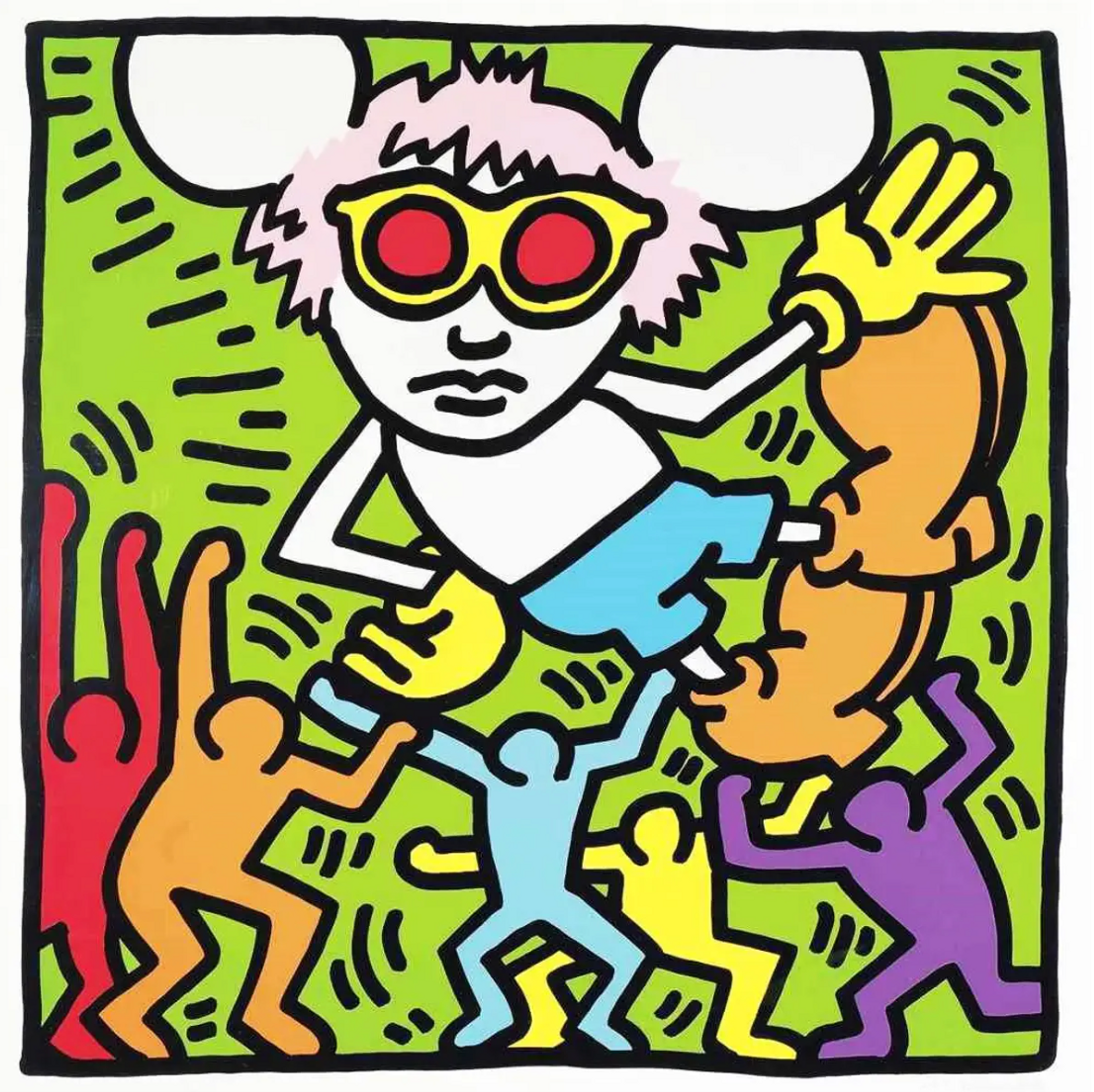 Andy Mouse 2 by Keith Haring 