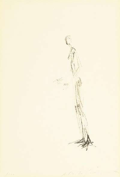 Homme Debout - Signed Print by Alberto Giacometti 1957 - MyArtBroker